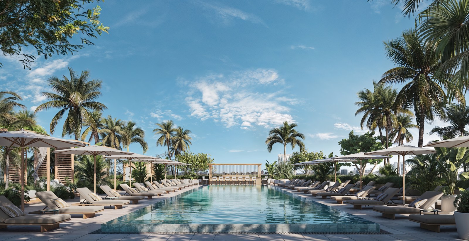 Wynwood 26 proposed rooftop pool and lounge, developer rendering